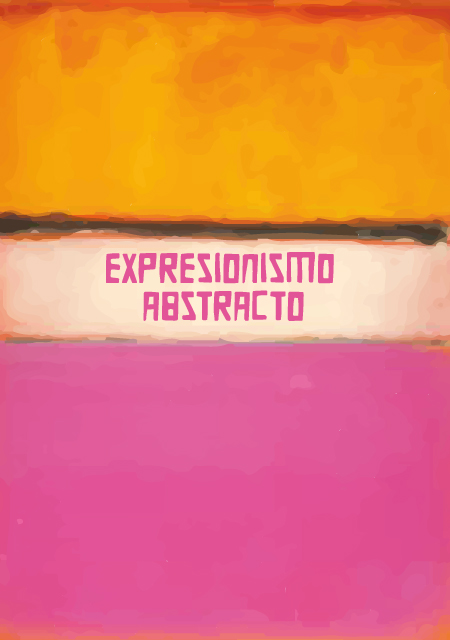 Portada - Diseño con estilo: «Expresionismo Abstracto»